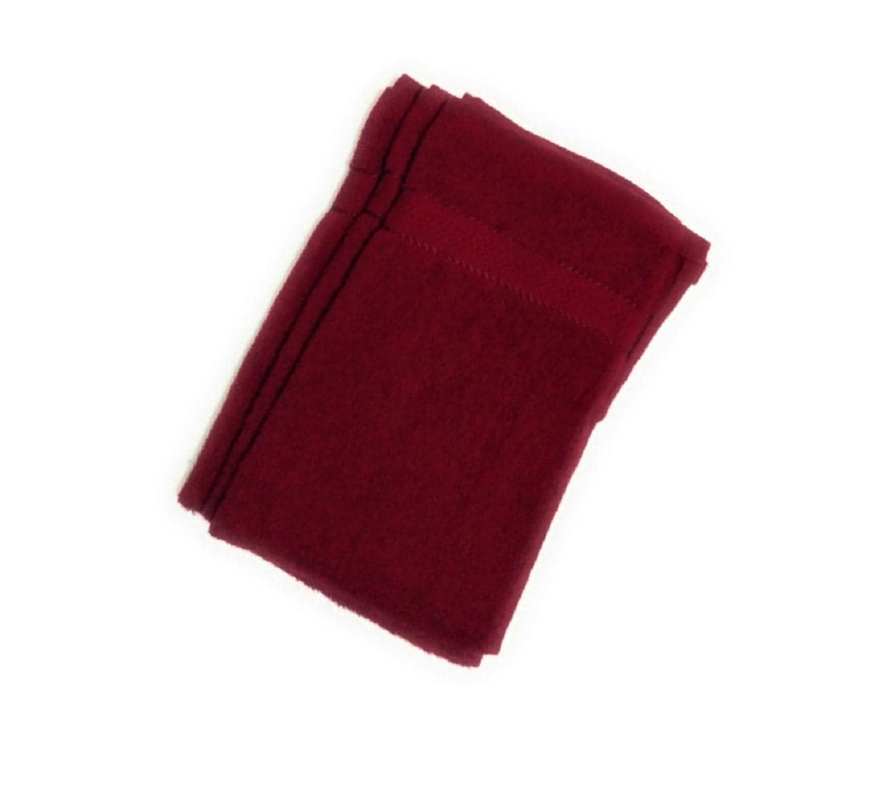 Cotton Colors Maroon Large Hand Towel Set (Pack of 3)_D3