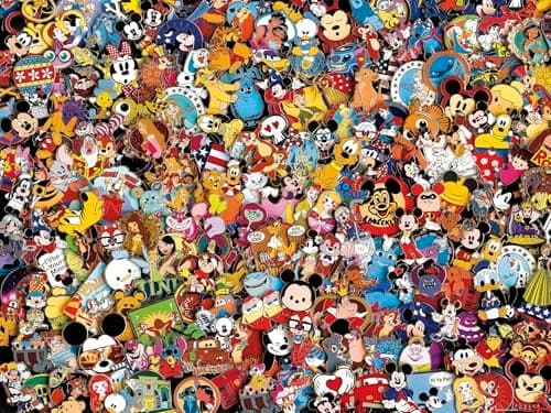 Ceaco Disney Photo Magic Pins 750 Piece Jigsaw Puzzle
