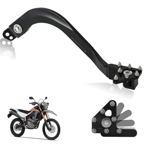 USTPO Motorcycle Rear Brake Pedal Foot Lever Foldable CNC for CRF300L CRF 300L 2024 20212024 Dirt Pit Bike Black