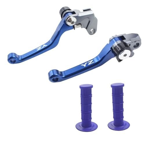 TIRGE Foldable Pivot Clutch Brake Lever Handle Handlebar Grip for yz80 yz85 yz 80 85 2001 2002 2003 2004 2005 2006 2007 2008 2009 2010 2011 2012 2013 2014 ttr230 20052022