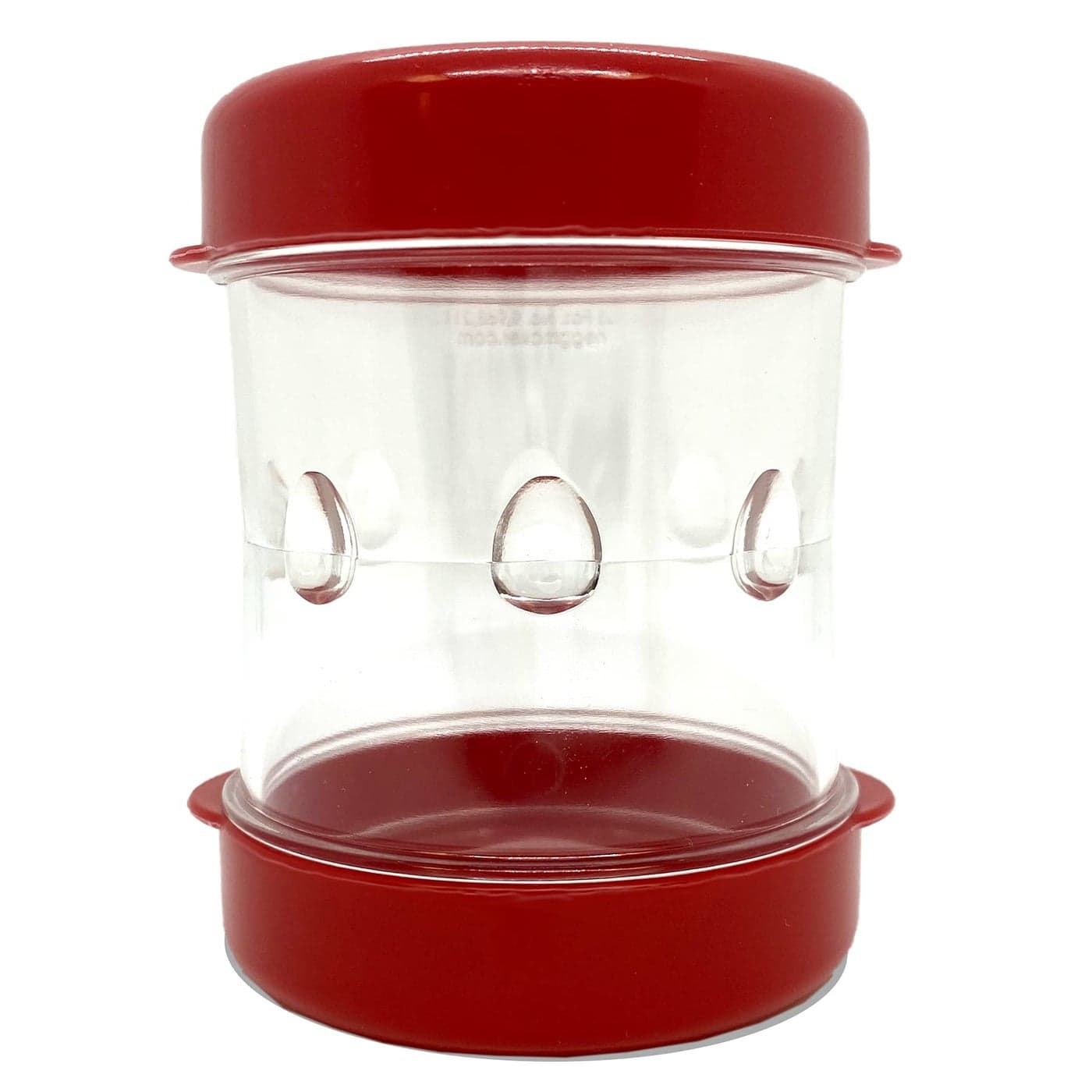 The Negg Boiled Egg Peeler Red