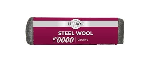 Libéron Steel Wool - Ideal for Delicate Surfaces - Cuts Back Between Coats - Cleans & Polishes Metals - Grade 0000 (Ultrafine) - 100g