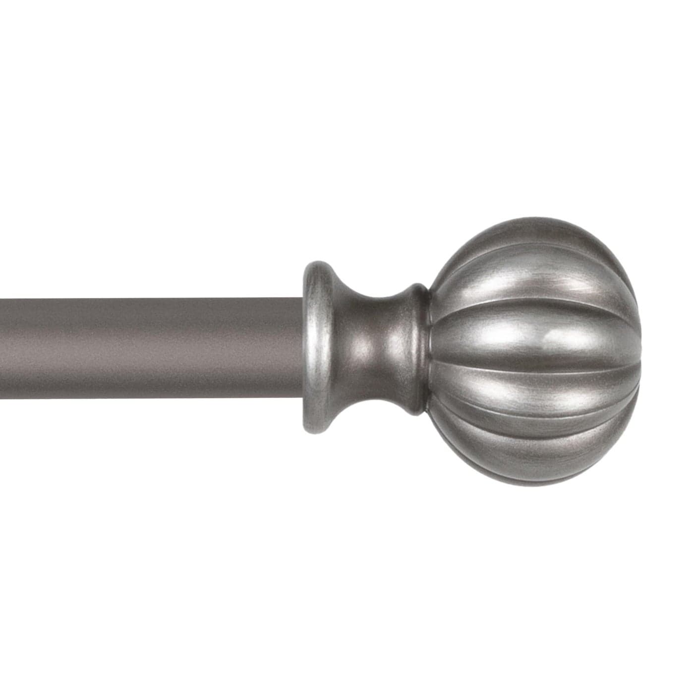 Kenney 71631 Rachel Standard Decorative Window Curtain Rod 28 to 48Inch Italian Pewter
