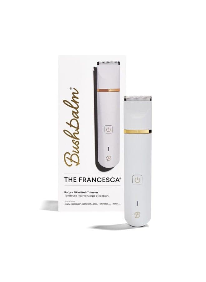 Electric Bikini Line Trimmer and Shaver for Close Grooming and Pre-Wax Preparation, The Francesca Bikini Trimmer