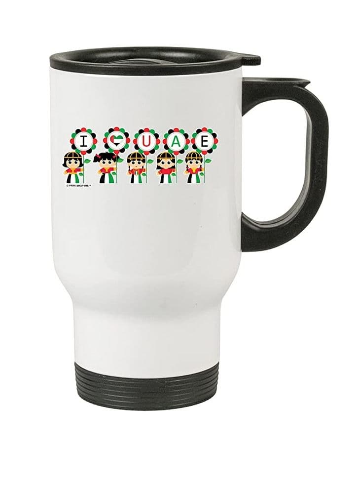 Travel Mug for UAE National Day and Flag day celebrations Design 4