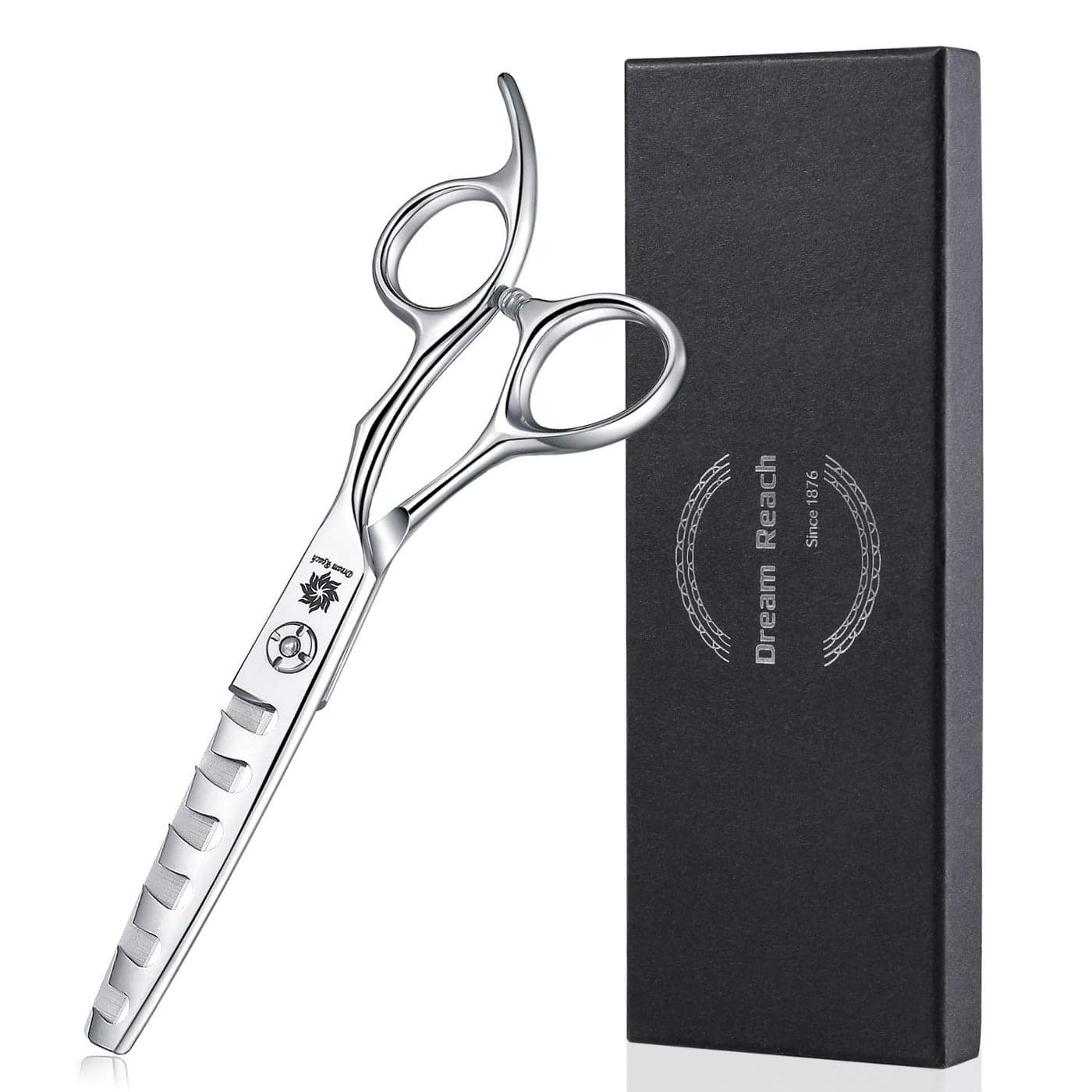 Dream Reach Professional 6 inch Hair Cutting Scissors Japanese 440C Steel Thinning Shear for MenWomen Cutting for SalonBarberHome