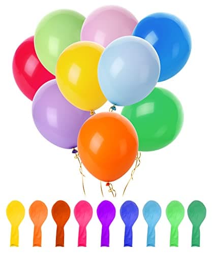 Mr. Pen- Balloons, 12 Inch, 54 Pack, Vibrant Colors, Party Balloons