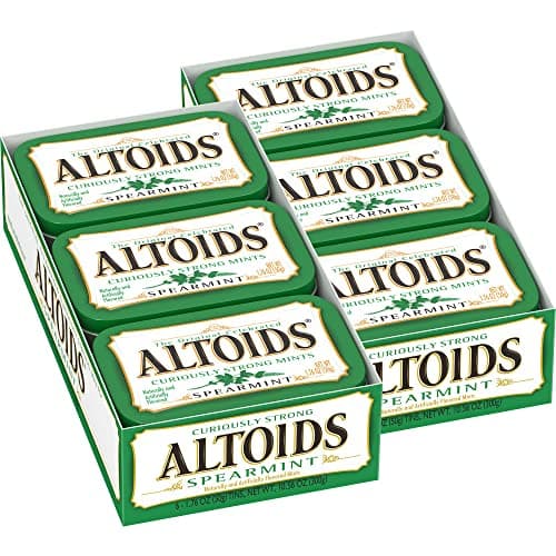 Altoids Spearmint Mints 176 Ounce 12 Packs