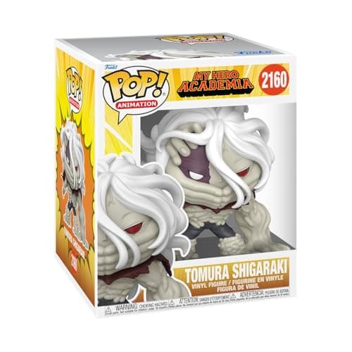 Funko Pop Super My Hero Academia Tomura Shigaraki Collectable Vinyl Figure Gift Idea Official Merchandise Toys for Kids Adults Anime Fans Model Figure for Collectors