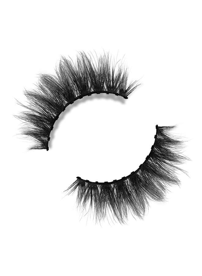 Click Magnetic Eyelashes - Mykonos Magnetic Faux Mink Lashes for a Natural Look - False, Wispy Magnet Eyelashes - Vegan Makeup Lash Extension - Magnetic Eyelashes Without Eyeliner