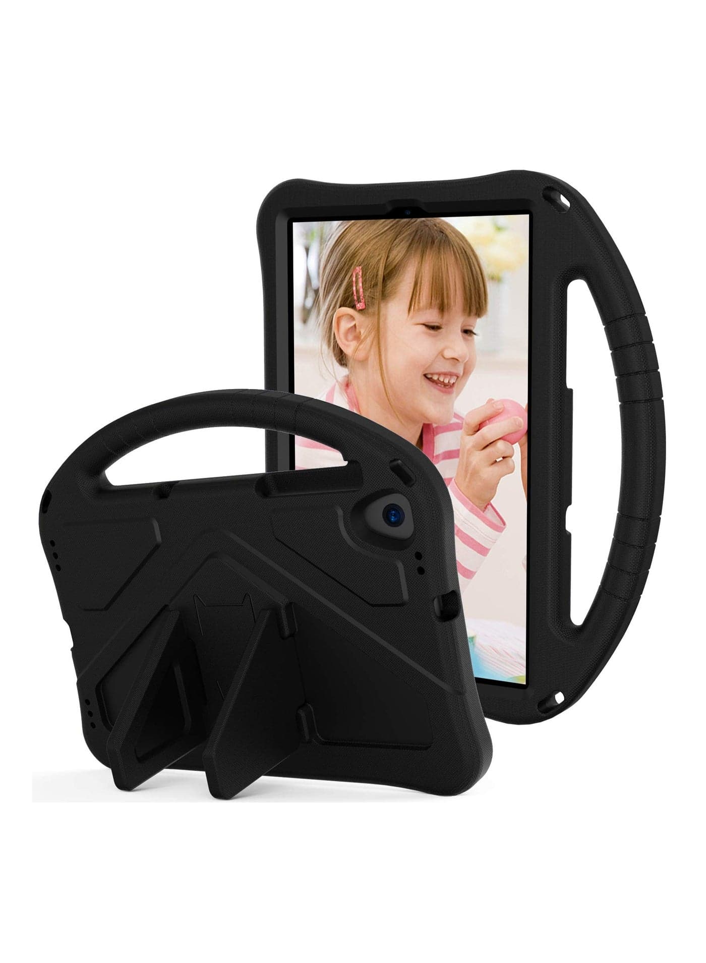 Kids Tablet Case for Lenovo Tab M10 HD 2nd Gen Smart Tab M10 HD 2nd Gen TB X306F X306X 2020 Lightweight Kids Friendly Shockproof Handle Stand Cover Case 10.1 Black
