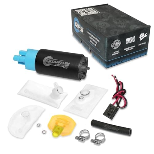 "QFS oem In-Tank Fuel Pump Replacement for Yamaha Rhino 700 Ducks Unlimited Hunter Special Sport YXR700F YXR70 YXR7F, 2008-2013, oem 5B4-13907-00-00 5B4-U7773-00-00"