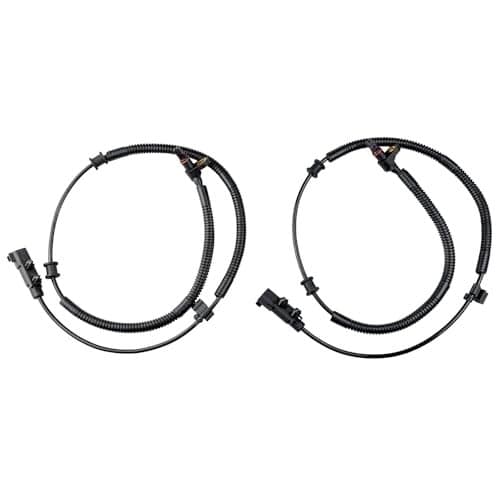 Front ABS Wheel Speed Sensor Left Right fit for 2008 2009 2010 2011 2012 Jeep Liberty, 2007 2008 2009 2010 2011 Dodge Nitro, Driver Passenger Side, ALS1916, 2pcs