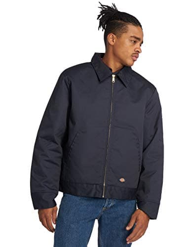Dickies Mens Lined Eisenhower Jacket, Dark Navy, 3X/Tall