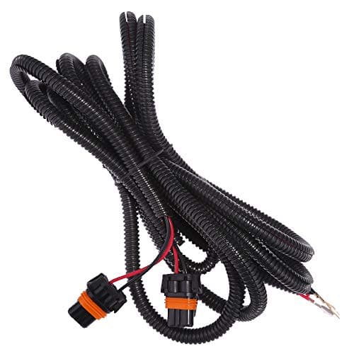 LED Fog Light Wiring Harness Kit for Chevy Silverado 2003-2006 (2007 Classic) 1500 2500