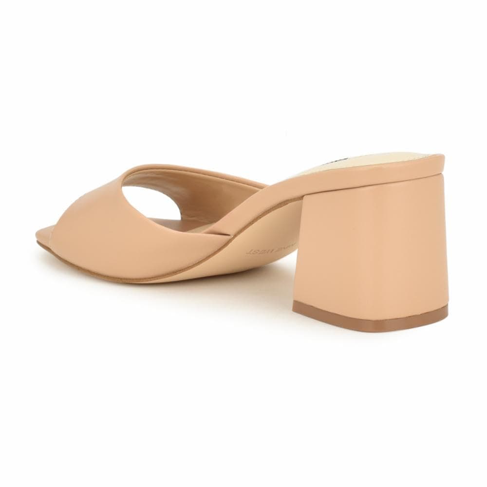 Nine West Womens Gagen3 Heeled Sandal Warm Blush 681 65
