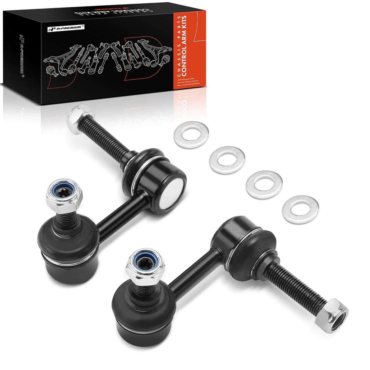 APremium 2 x Front Sway Bar Links Stabilizer Bar Links Compatible with Lexus LS460 20072017 LS600h 20082016