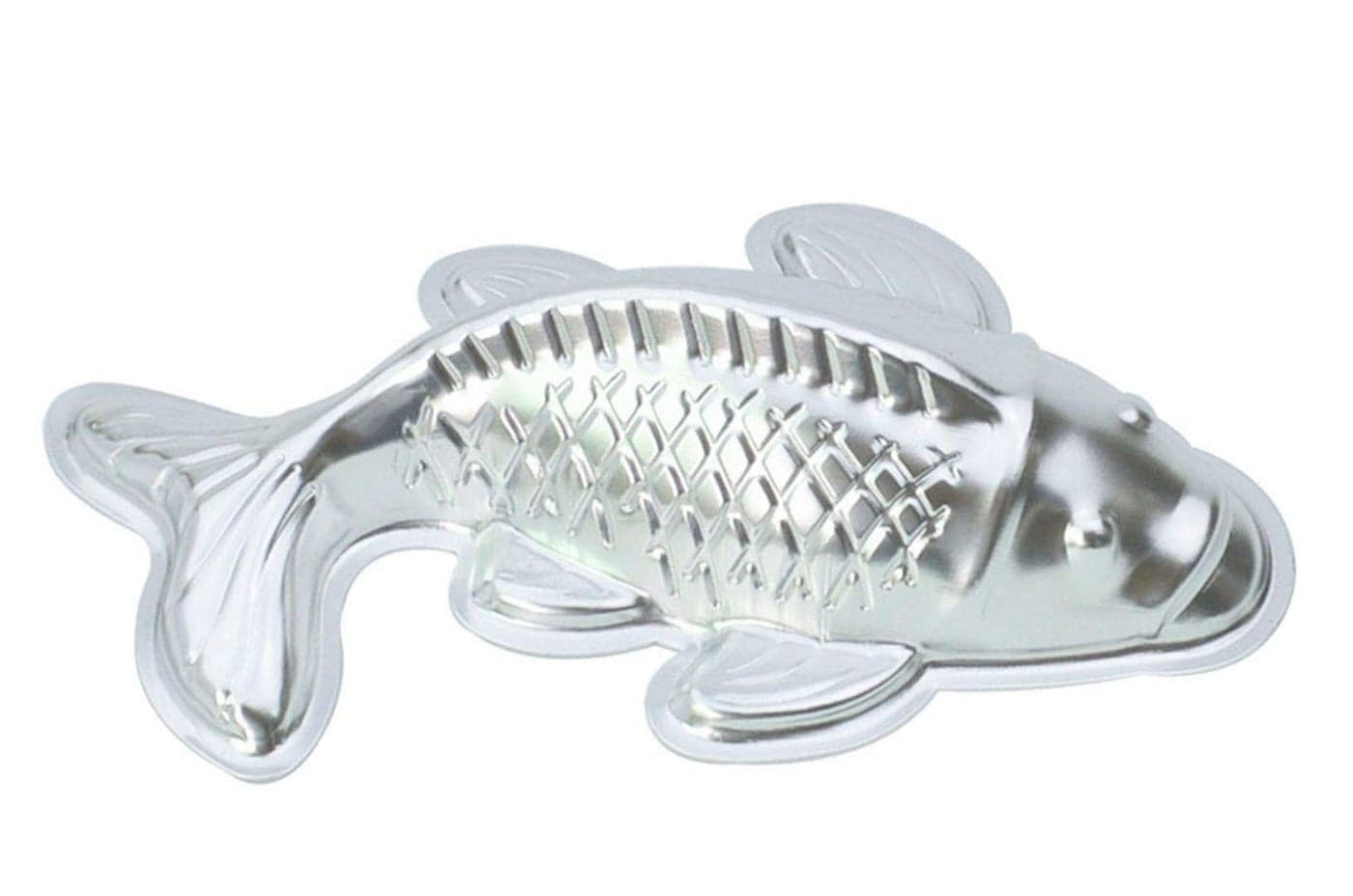 ZDYWY 10 Inch Fish Carp Shaped Aluminum 3D Baking Mould Cake Mold Tin Birthday Cake Pan Fish Carp