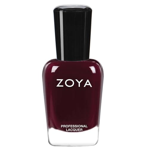 ZOYA Rachael Nail Polish FullCoverage Mulberry Berry Cream Polish CoolTone Fall Berry Color LongWear Big10Free Vegan 05 fl oz