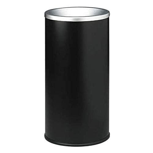 Safco Ash Urn, Black (9698), 20" | Durable Steel Body | Non-marring Anodized Ash Tray | Easy to Clean |Durable Smokers Receptacle for Office & Home