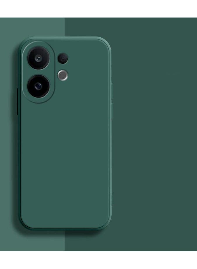 Matte Protective Lens Flexible Back Cover for Vivo S30 | Slim Silicone with Soft Lining Shockproof Full Body Bumper Case