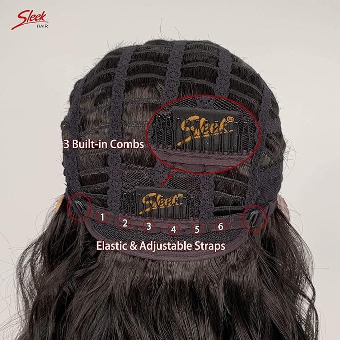SLEEK 15 Lace Front Wig With Baby Hair Shoulder Length Synthetic Lace Frontal Wig Blonde Wig for Women Heat Resistant Fiber150gTT816613