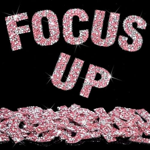 Locacrystal 34Pcs Bling Resin Rhinestone Alphabet Letter Stickers AZ Letters DIY Car Decoration Sticker SelfAdhesive IronOn Crystal Word Stickers for Arts Clothing DecorationSilver Rose157