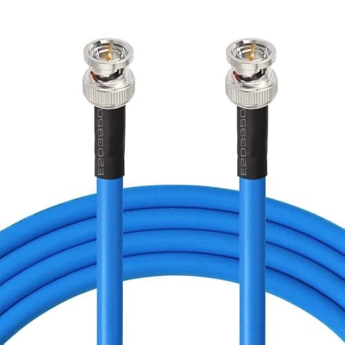 Superbat SDI Cable BNC Cable 3G/6G/12G (Belden 1694A),10FT/15FT/30FT/50FT/100FT/200FT,Supports HD-SDI/3G-SDI/4K/8K,SDI Video Cable Precision Video Cable(1Pcs)
