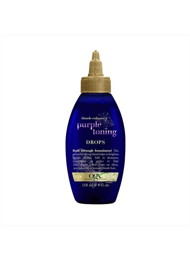 Impecca-Blonde Purple Toning Drops for Blonde Enhance, 4 fl oz