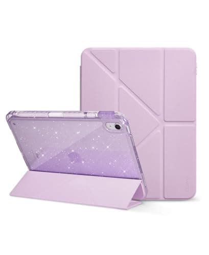 CoBak Case for iPad (A16) 11th Generation 11 Inch 2025, iPad 10th Generation 10.9 Inch 2022 - Protective Cover with Multi-Angle Includes Portrait Stand, Pencil Holder and Auto Wake/Sleep, Purple