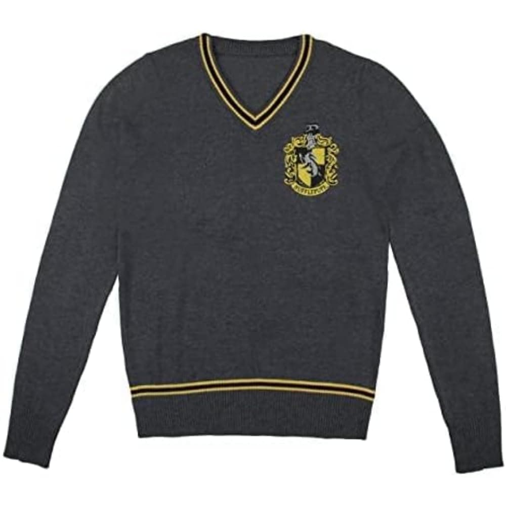 Cinereplicas Harry Potter Hogwarts Sweater Hufflepuff L Official License
