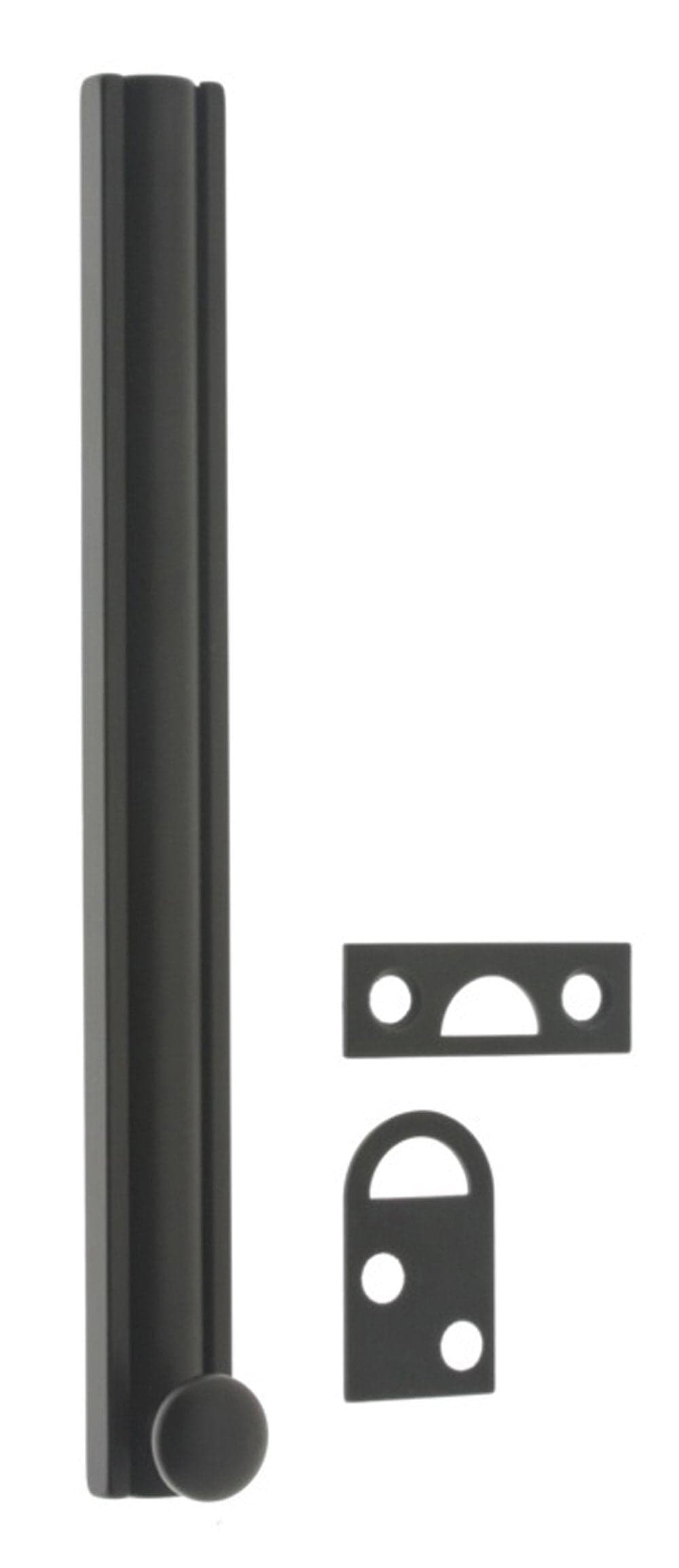 idh by St Simons 1104610B Professional Grade Quality Genuine Solid Brass Surface Bolt with 1Inch Throw 6Inch OilRubbed Bronze