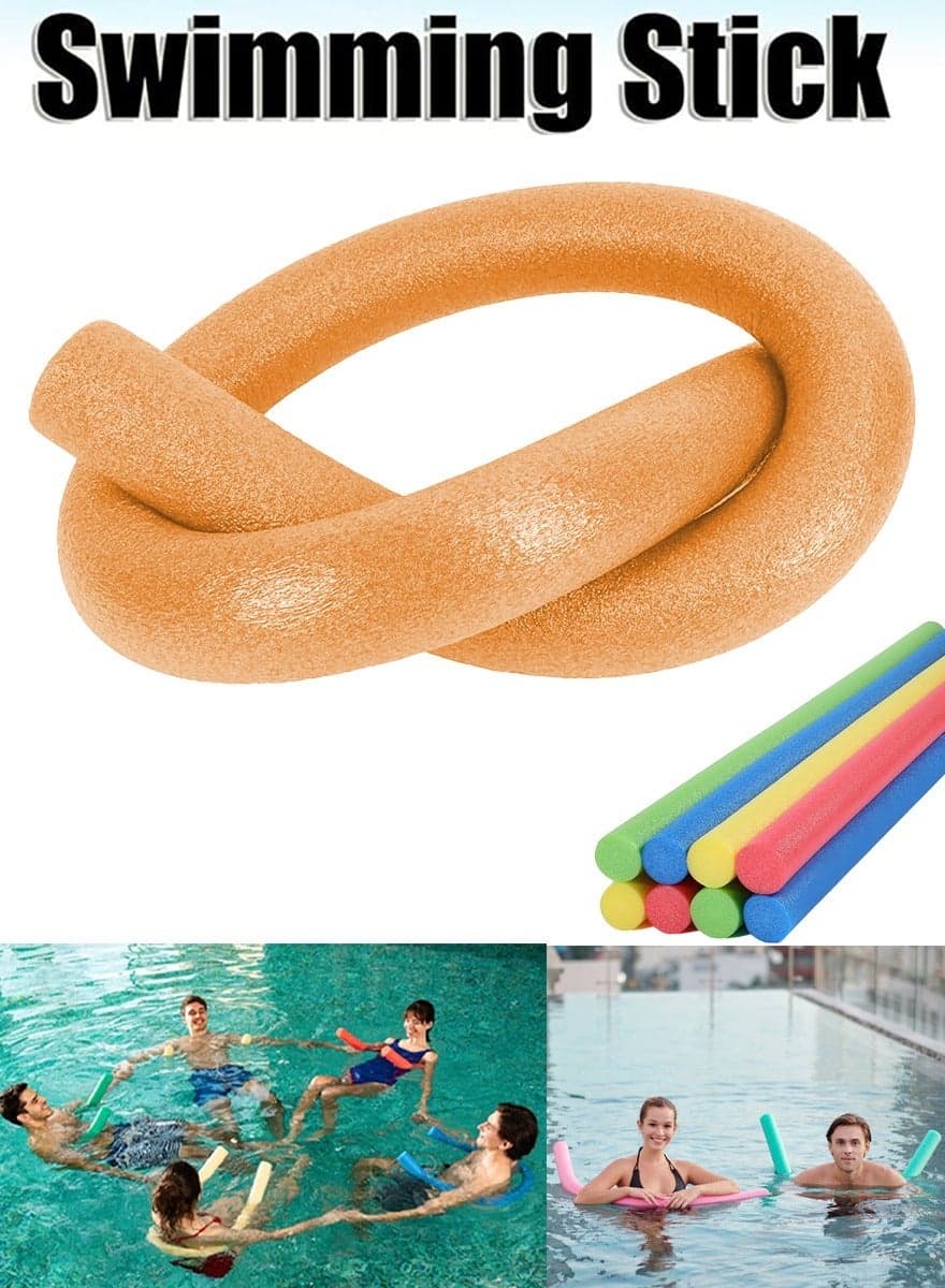 Floating Swimming Noodles for Kids and Adults, Swim Noodle With Strong Floating and Supporting Power is Used For Swimming, Water Sports, Swimming Pool Games, Swimming Training and Learning Swimming