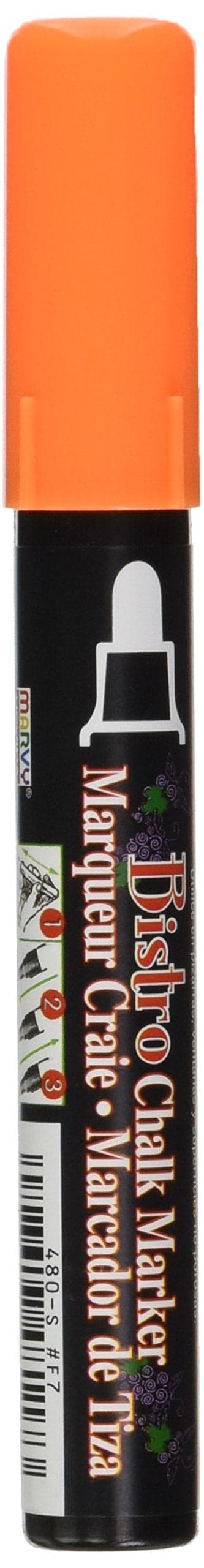 Uchida UCH480SF7 Fluorescent Orange Bistro Chalk Marker