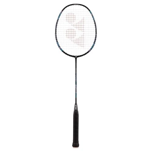 Yonex Arcsaber 2 Feel Strung Badminton Racquet, Lightweight 4U4, (Black/Blue), HT Graphite