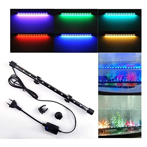 VENUS AQUA Aquarium Colourful Submersible LED Lamp for Fish Tank (T4KG-40LED, 38.5 CM, Blue-White)