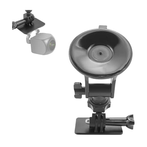 Bittwee Car Rear Camera Holder Vehicle Dash Cam Rear Windshield Window Mount Auto Backup Camera Recorder Monitor Rearview Camera Bracket Accessories Universal for SUV Sedan Truck