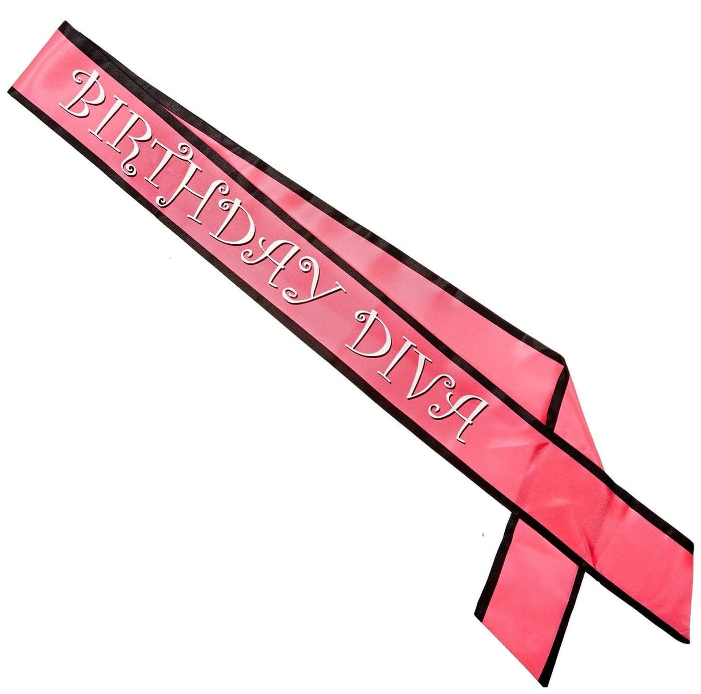 Birthday Diva Satin Sash Party Accessory 1 count 1Pkg