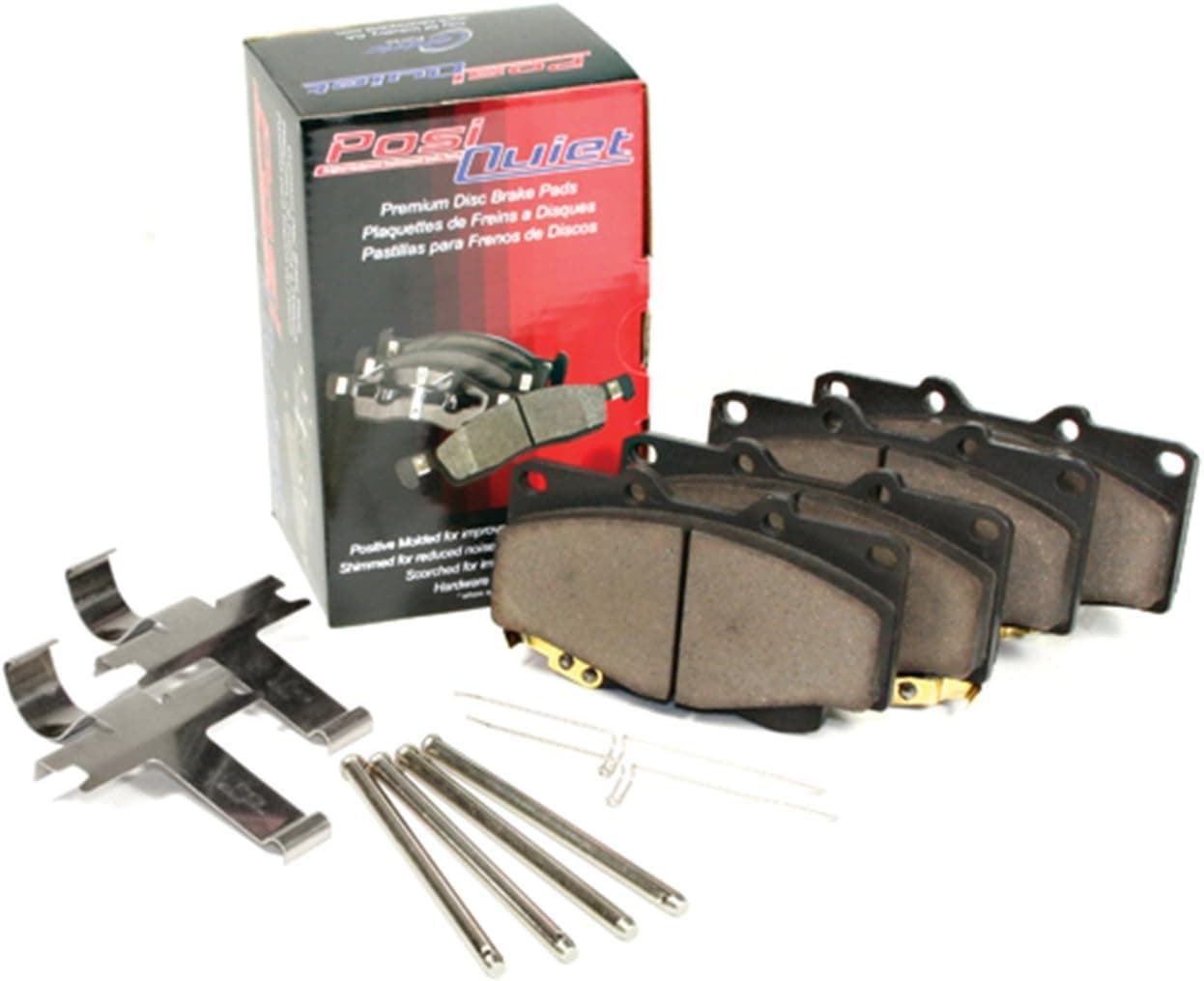 StopTech 105.13861 Posi-Quiet Ceramic Disc Brake Pads