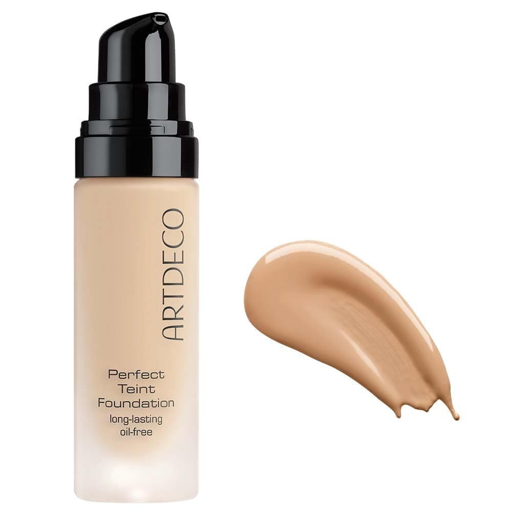 ARTDECO Perfect Teint Foundation Golden Biscuit N52 Lightweight Liquid Formula Medium to Full Coverage Without MaskLike Effect Conceals Imperfections Vegan Makeup Hyaluron 067 Fl Oz