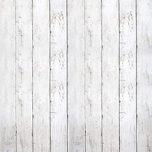 White Gray Wood Wallpaper 17.71" X 511" Peel and Stick Removable Decorative Vintage Wood Grey Plank Wall Paper Self-Adhesive Interior Vinyl Film Shiplap for Home Decoration