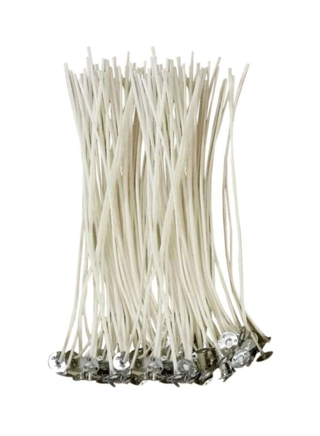30-Piece Candle Wicks White 10cm