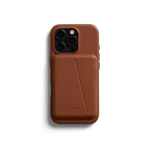 Bellroy Mod Phone Case Wallet for iPhone 16 Pro Slim Leather iPhone case Phone Wallet Sienna