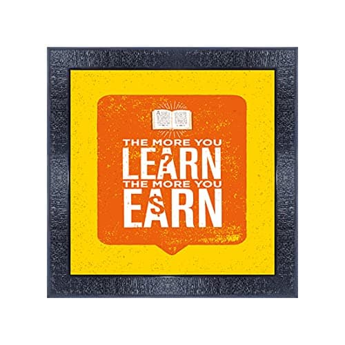 pnf Poster And Frames Motivational Quotes Frames With Acrylic Sheet | For Living, Bedroom | Home Decoration Item | Best Gifting Option (13x13inch) 836