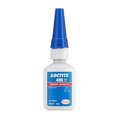 Loctite 495 Instant Adhesive 20g | Transparent | General Purpose | Fast Moisture Cure | Bonds Metal, Plastic, Rubber | Low-viscosity