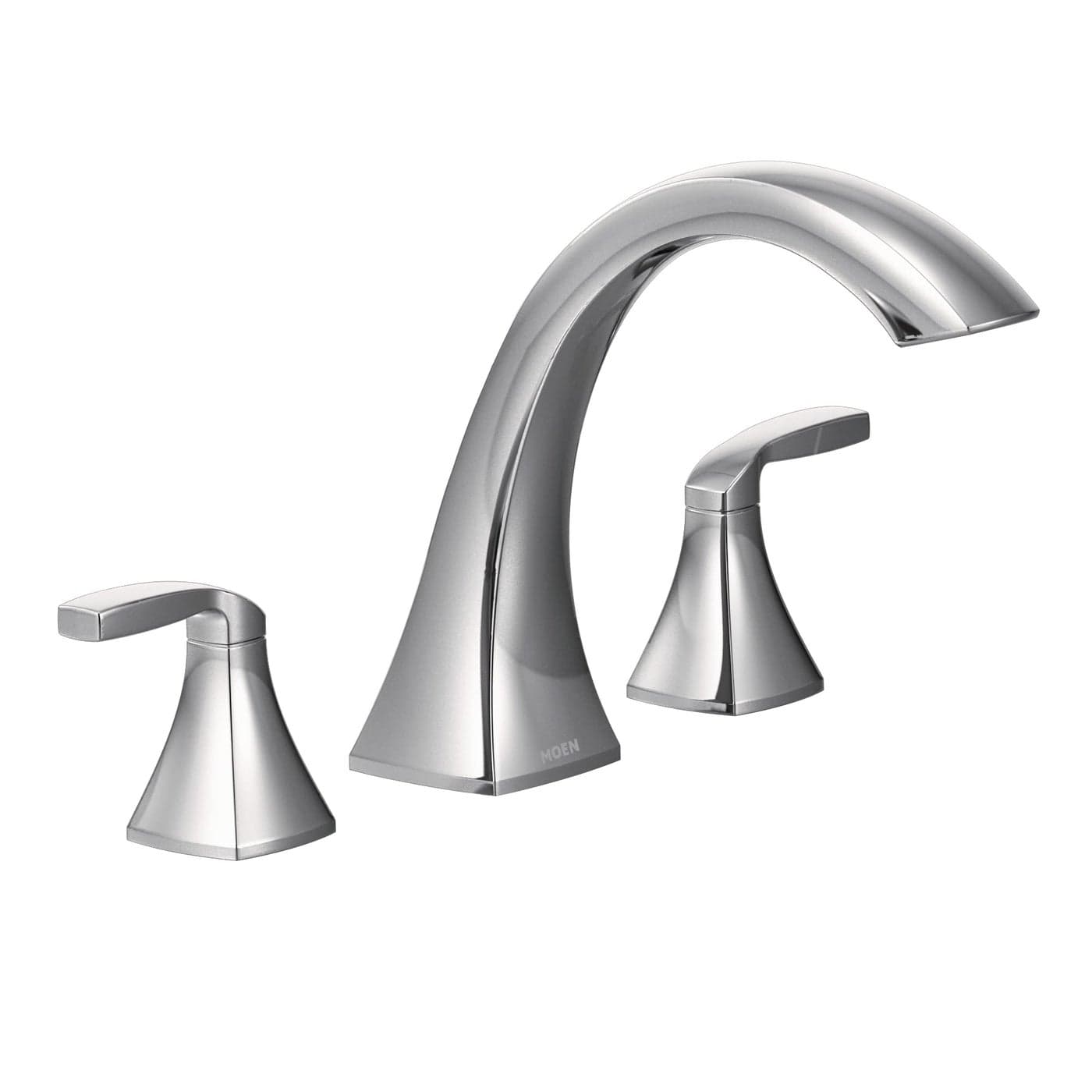 Moen Voss Chrome TwoHandle Deck Mount Roman Tub Faucet Trim Kit Valve Required T693