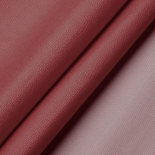 SOTISI Vinyl Fabric Marine Faux Leather Upholstery for Upholstery Crafts DIY Sewings Sofa Handbag Earrings Hair Bows Decorations Wine Red 54 x 12 inch 1FT