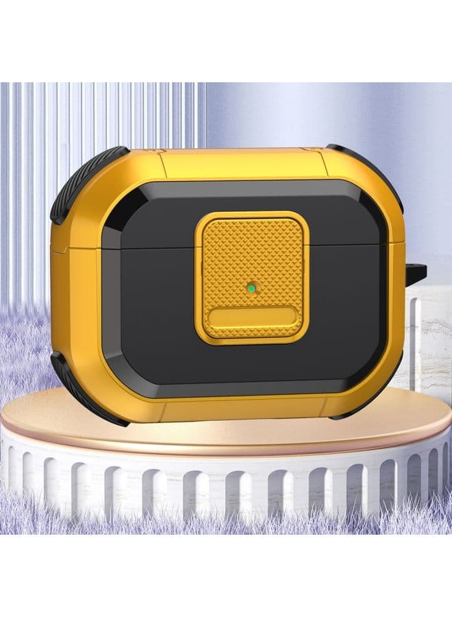 Case Cover For AirPods Pro 2 Wireless Earphones Protective Case Yellow