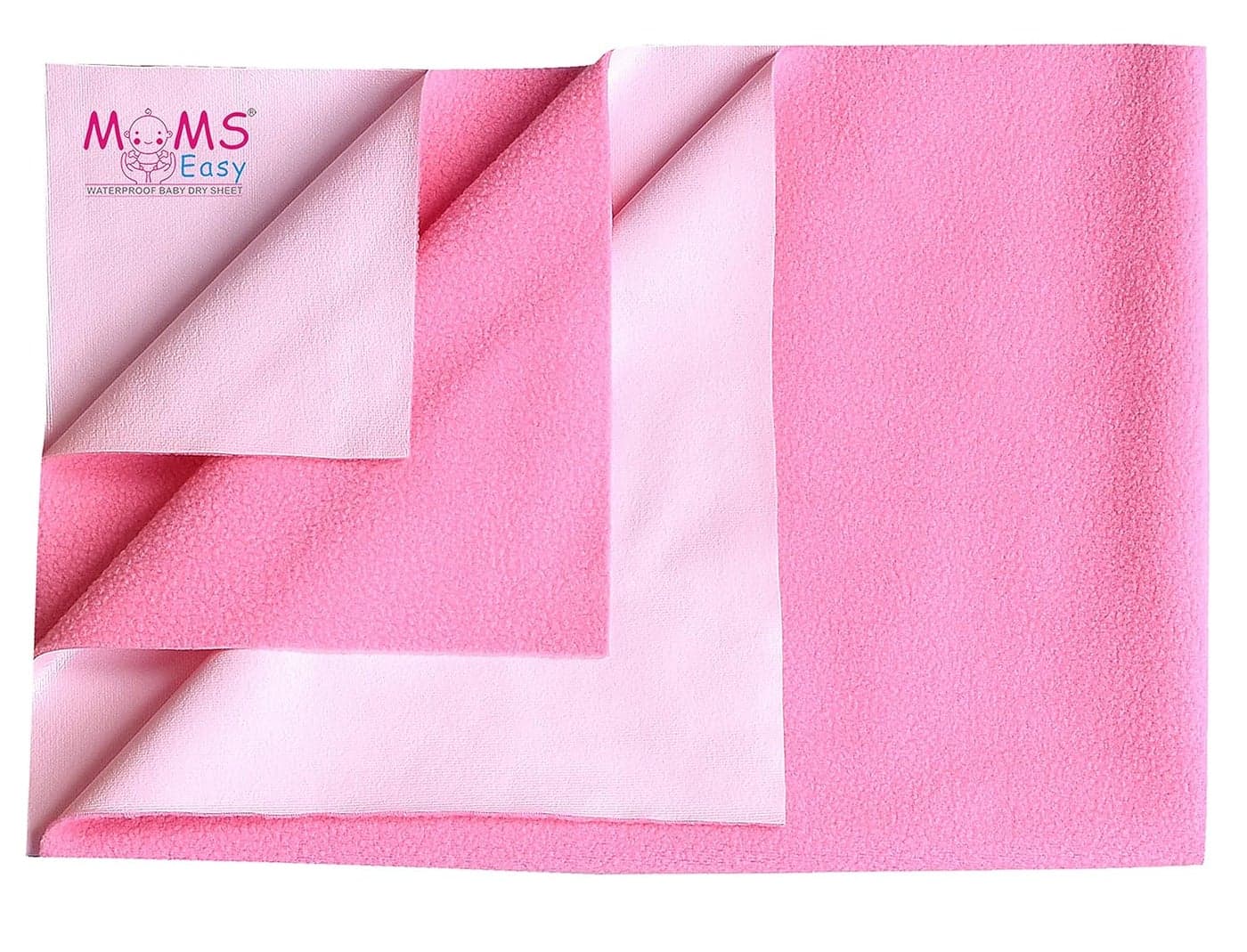 MOMSEASY New Born Baby Bed Protector Waterproof Sheet Baby Sleeping Mat Baby Bedding and Baby Product Pink Large 140x100 cm