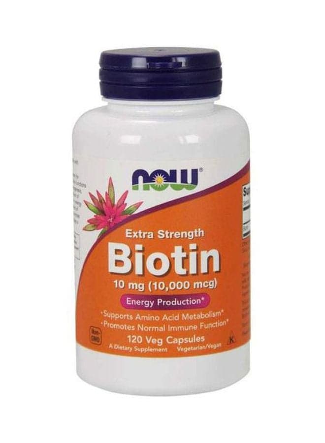Extra Strength Biotin Energy Production Capsules